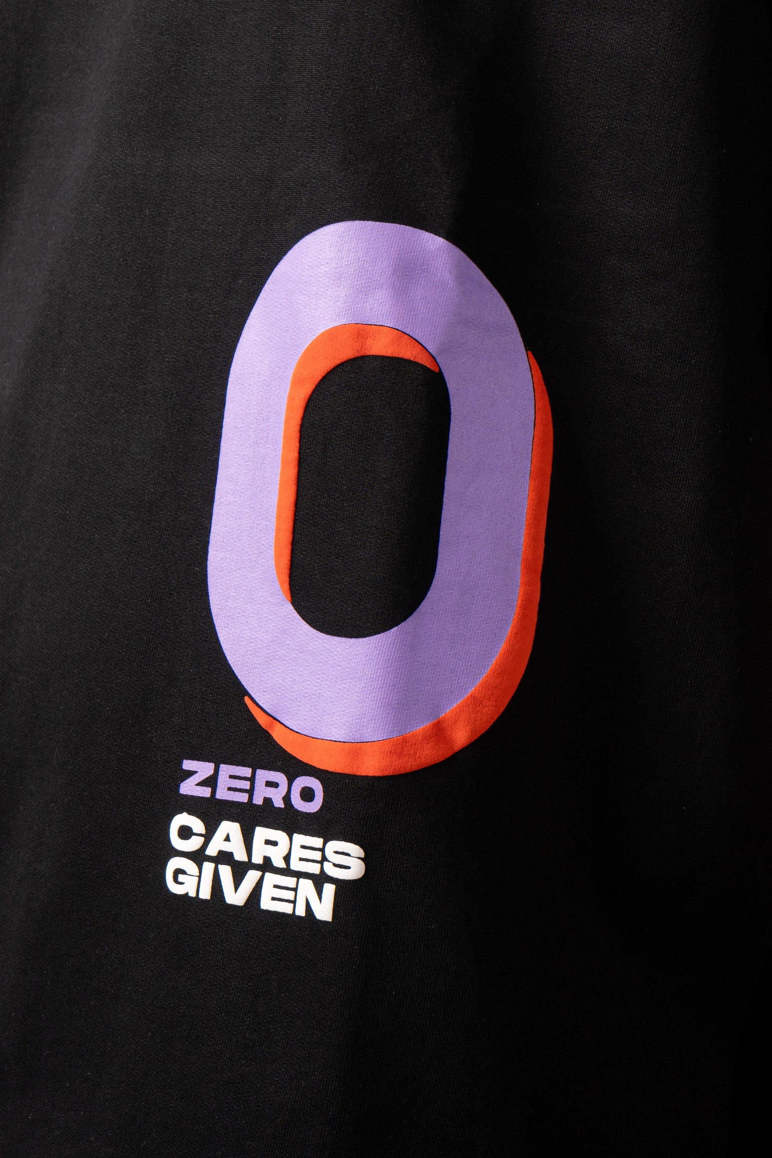 Zero Cares Given Tshirt - Psyke