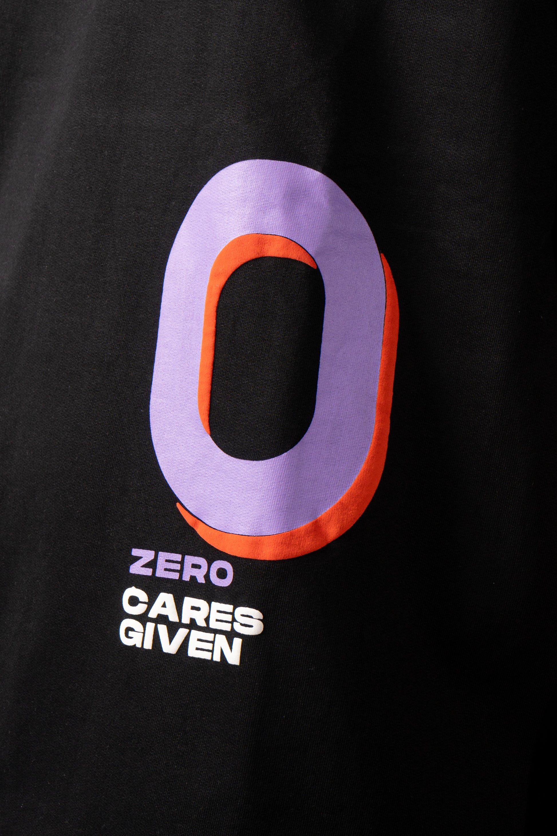 Zero Cares Given Tshirt - Psyke